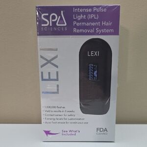 NIB SPA Sciences LEXI IPL Hair Removal Device – FDA Cleared